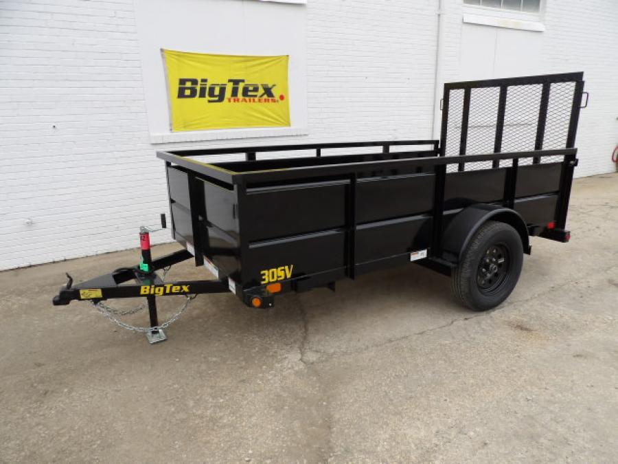 Big Tex 30SV, Single Axle Landscape, 60″ x 8′, 3K image 0