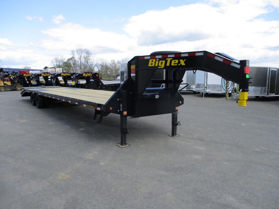 Big Tex 22GN, Gooseneck, 102″ x 40′, 23.9K, Dovetail, Mega Ramps image 0