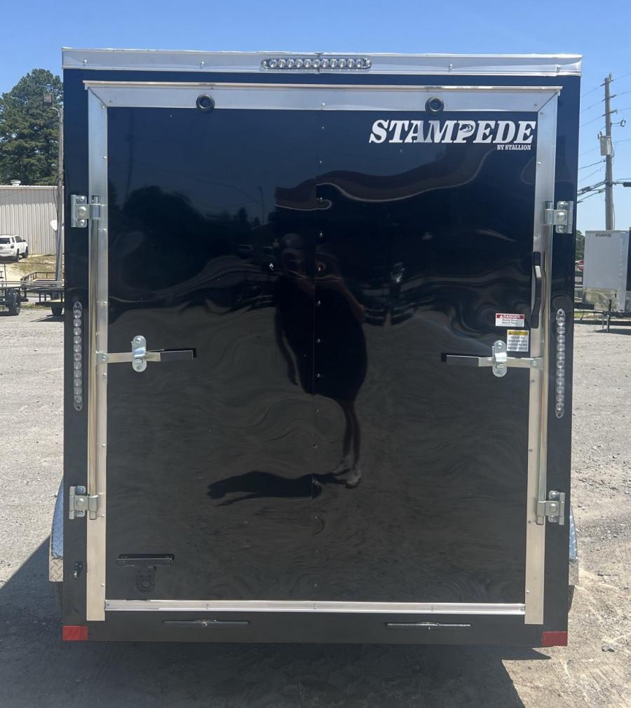 STAS STALL 6X12 TA BLACK RD STD 66H Image 1