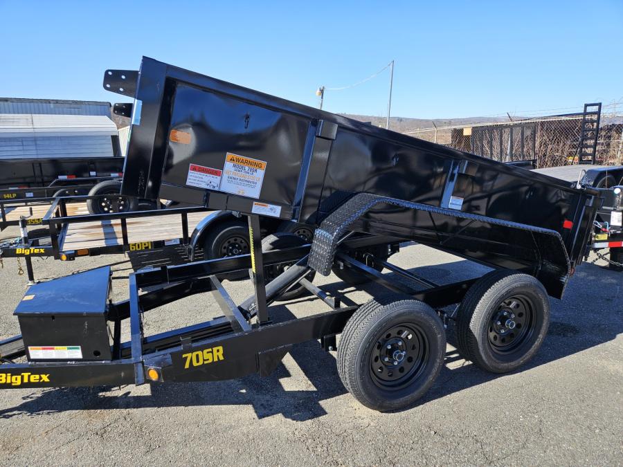 Big Tex 70SR, Dump, 60" x 10', 7K, Double Rear Doors Image 0