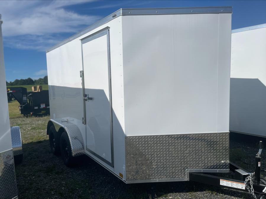 STAS STALL 7X12 TA WHITE RD STD 66 image 0