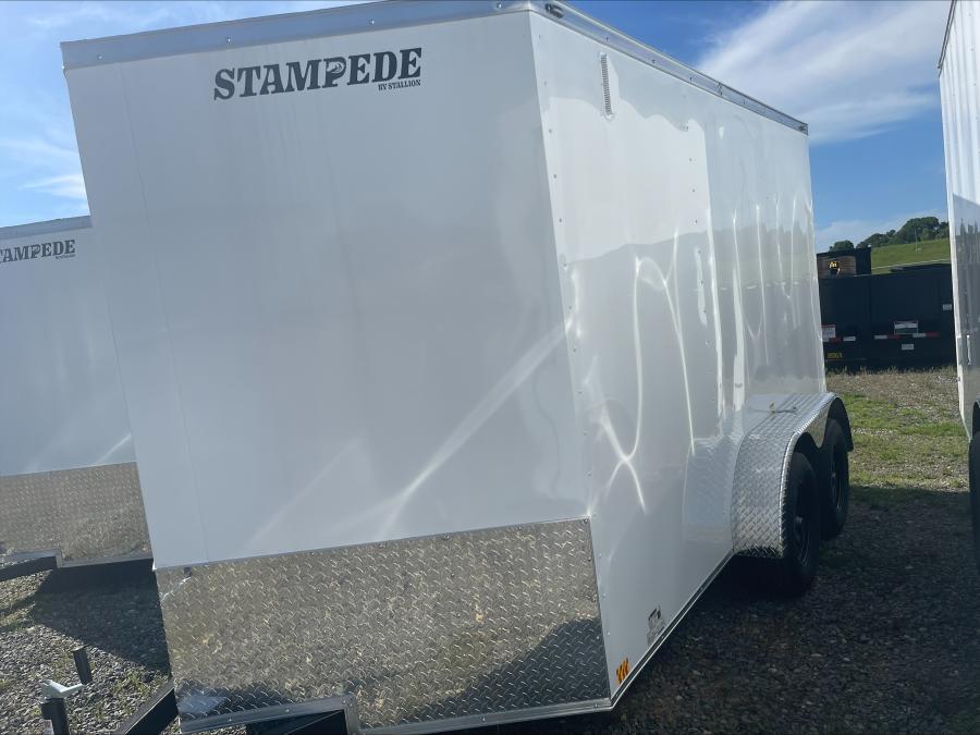 STAS STALL 7X12 TA WHITE RD STD 66 image 3