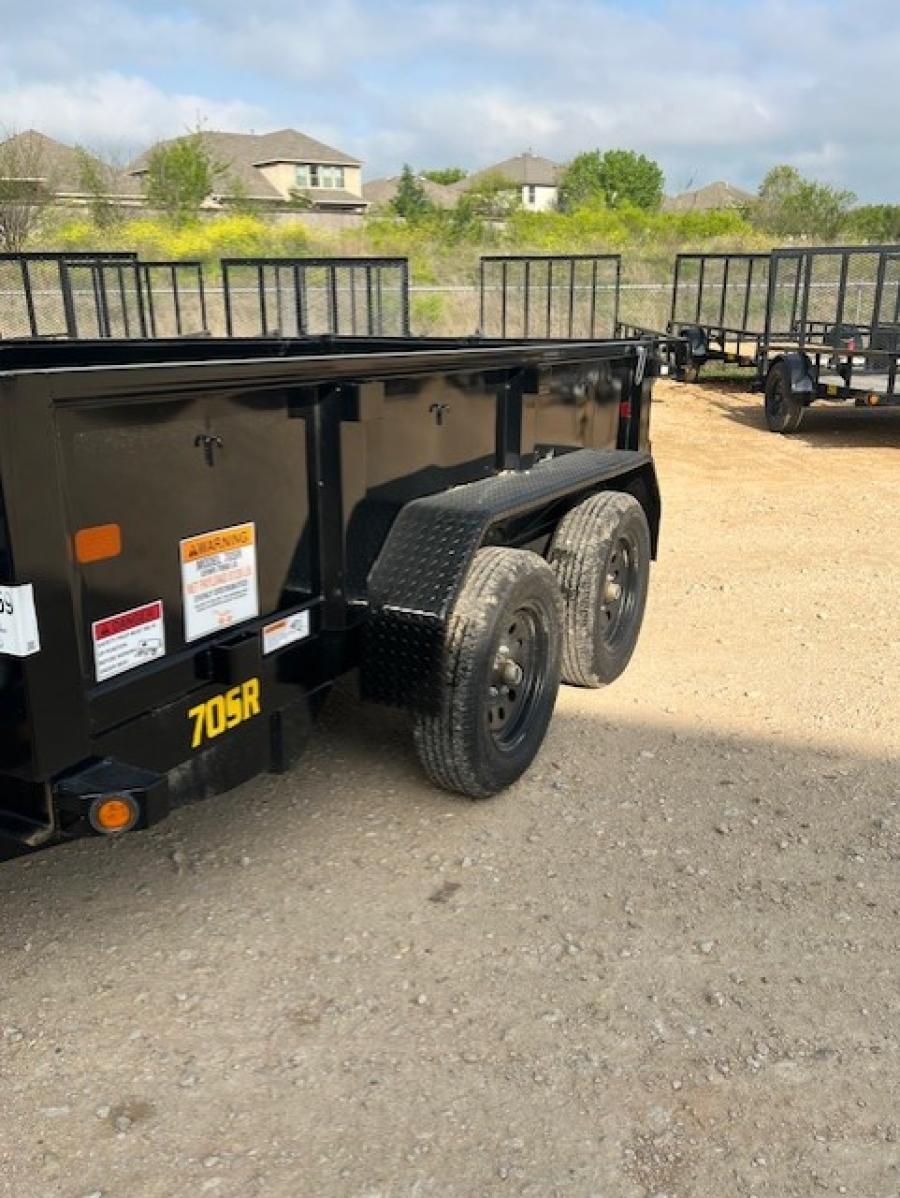 Big Tex 70SR, Dump, 60″ x 10′, 7K, Double Rear Doors image 1