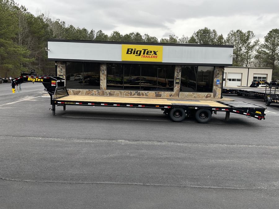 Big Tex 22GN, Gooseneck, 102" x 33', 23.9K, Dovetail, Mega Ramps Image 0