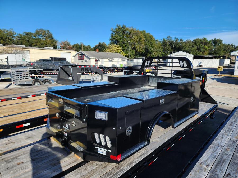 CMTB TM TB TM 9'4"/94/60/34 SD DLX, Tool Boxes, Work Light, Headache Rack, 24K Bumper Hitch, 30K recessed GN Hitch, Fits most 60" Cab and Chassis Trucks Image 0