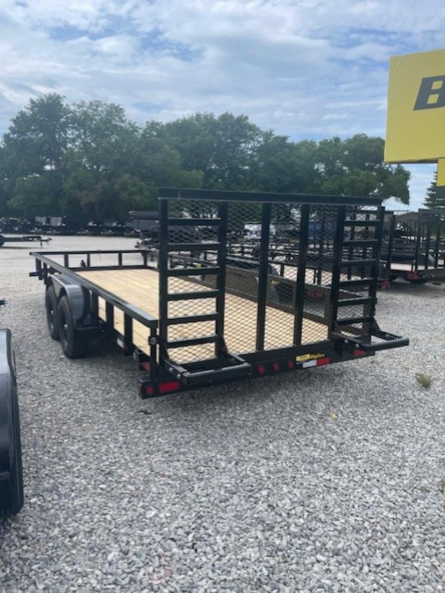 Big Tex 10PI, Utility, 83" x 20', 9.9K, 4' Ramp Gate Image 1