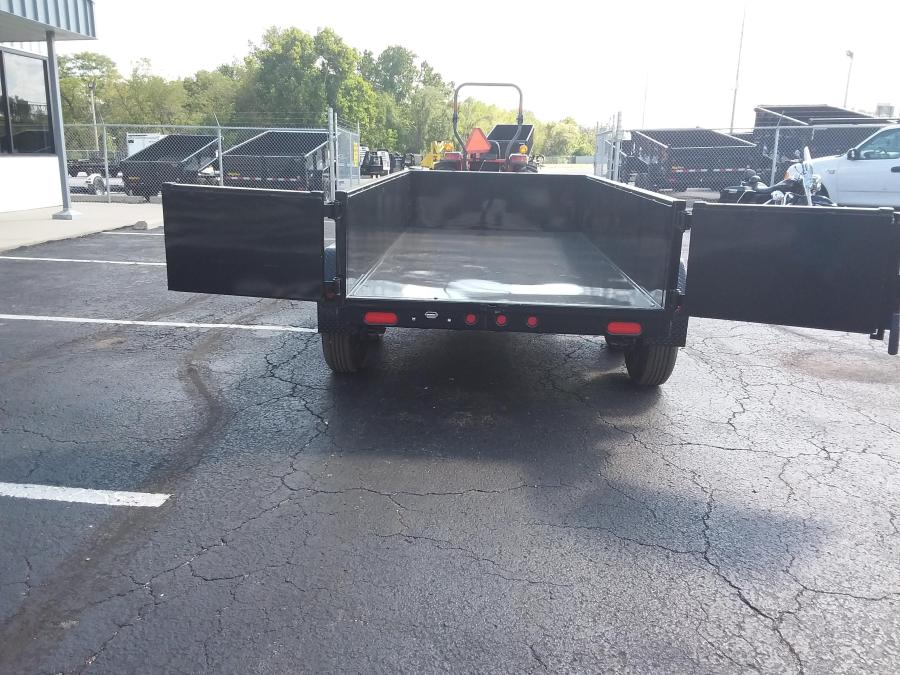 Big Tex 70SR, Dump, 60″ x 10′, 7K, Double Rear Doors image 2