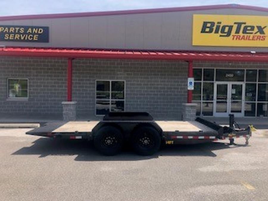 USED – 2024 Big Tex 14FT – 83″ x 16′ Heavy Duty Full Tilt Bed Equipment Trailer – new tires/wheels image 4