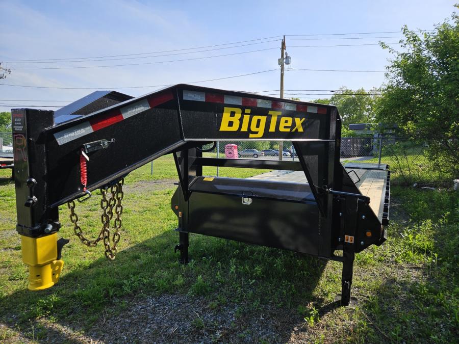 Big Tex 14GN, Gooseneck, 102″ x 25′, 15.9K, Dovetail, Mega Ramps image 0