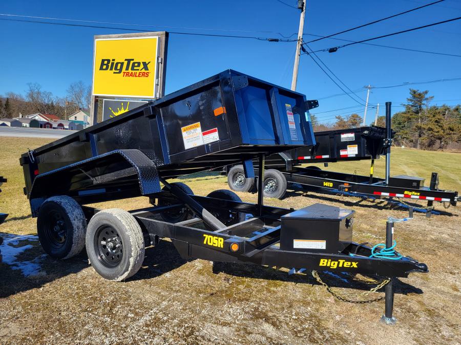 Big Tex 70SR, Dump, 60″ x 10′, 7K, Double Rear Doors image 0