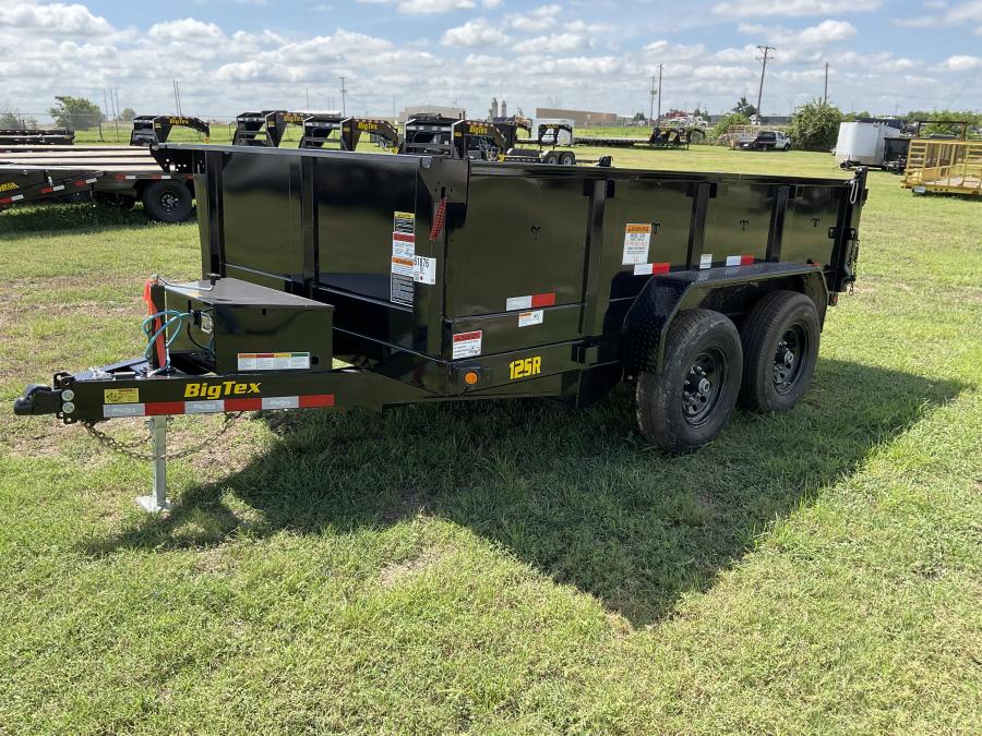 Big Tex 12SR, Dump, 83" x 12', 12K Image 2