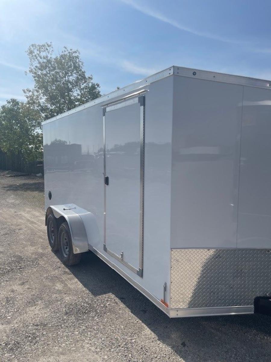 RDLX RDLX 7 x 16 TA FLAT TOP WEDG ENCLOSED TRAILER BY RC Image 1