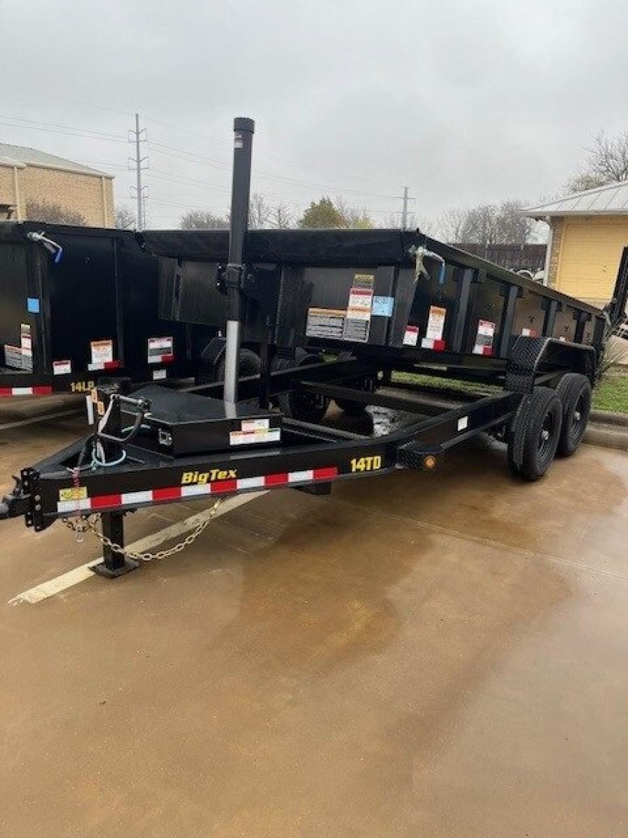 Big Tex 14TD, Dump, 83" x 14', 14K Image 2