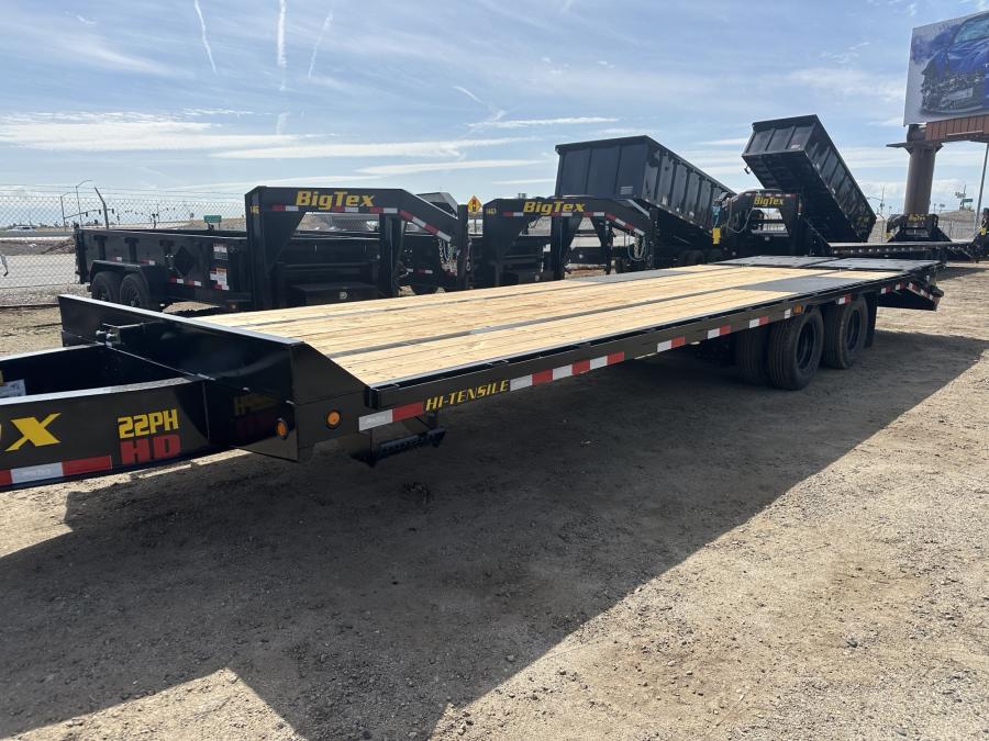 Big Tex 22PH, Pintle, 102" x 25', 23.9K, Dovetail, Mega Ramps Image 1