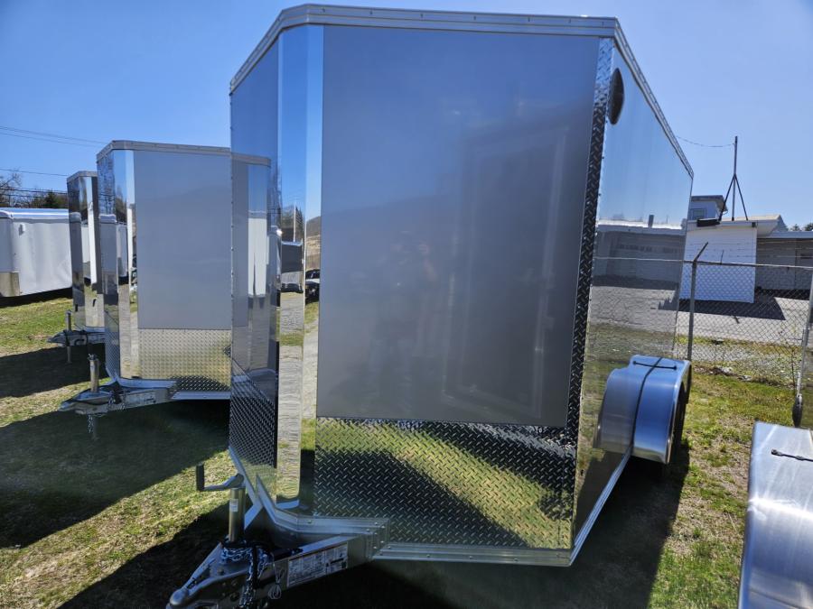 C7X1 7X14 Standard Stealth V-Nose Cargo Trailer by Cargo Pro Image 0