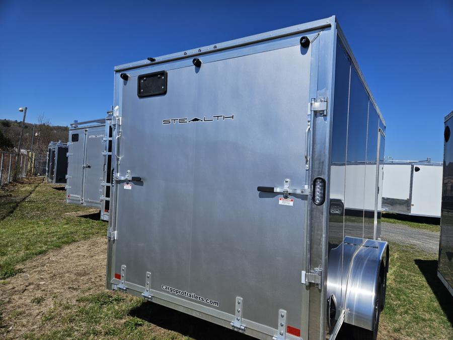 C7X1 7X14 Standard Stealth V-Nose Cargo Trailer by Cargo Pro Image 2