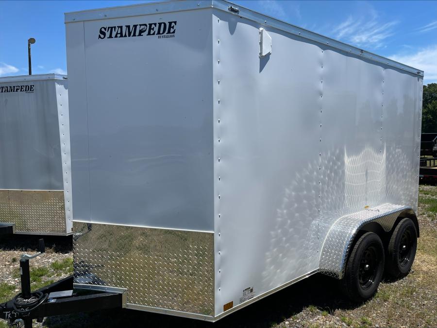 STAS STALL 6X12 TA WHITE RD STD 66H image 1