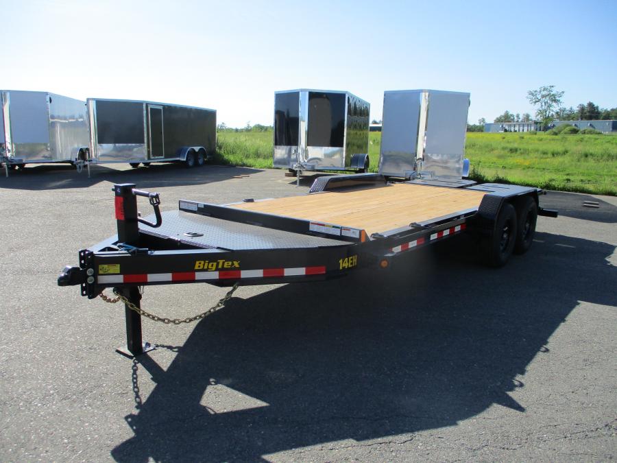 Big Tex 14EH, Equipment, 83″ x 18′, 15.4K, Dovetail, Mega Ramps, X-Series image 1
