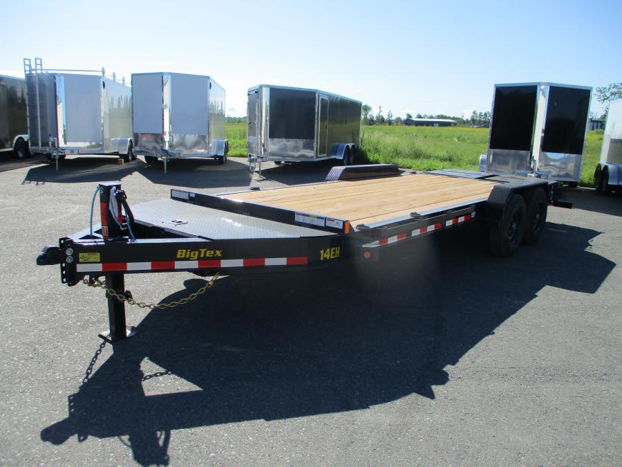 Big Tex 14EH, Equipment, 83″ x 20′, 15.4K, Dovetail, Mega Ramps, X-Series image 1