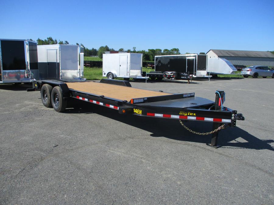 Big Tex 14EH, Equipment, 83″ x 20′, 15.4K, Dovetail, Mega Ramps, X-Series image 0
