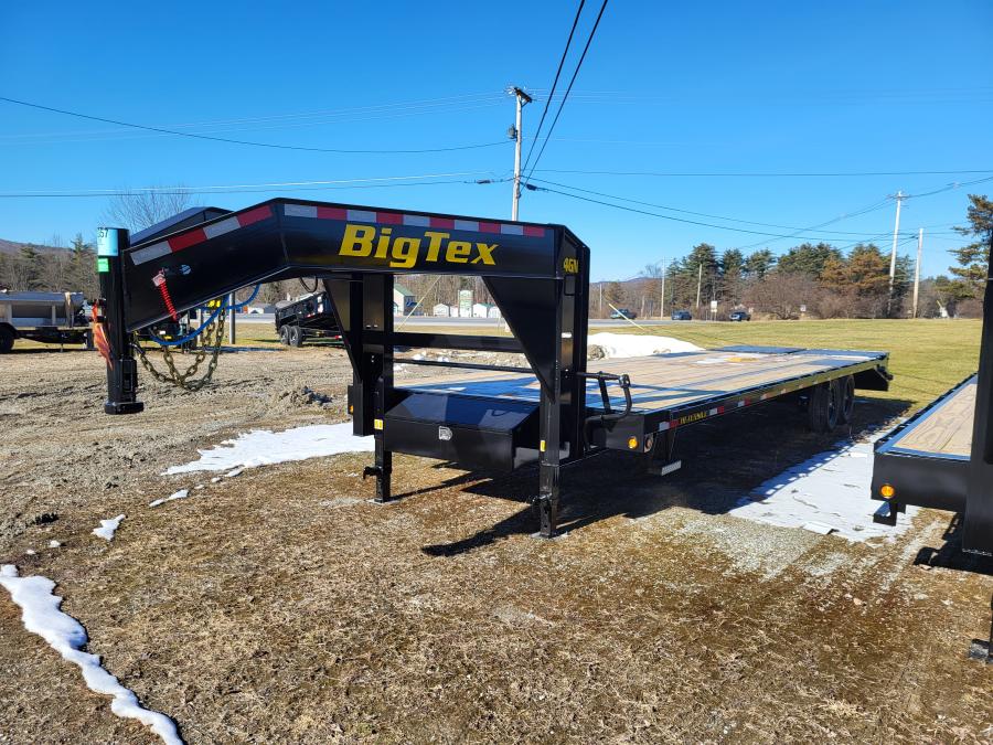 Big Tex 14GN, Gooseneck, 102″ x 30′, 15.9K, Dovetail, Mega Ramps image 0