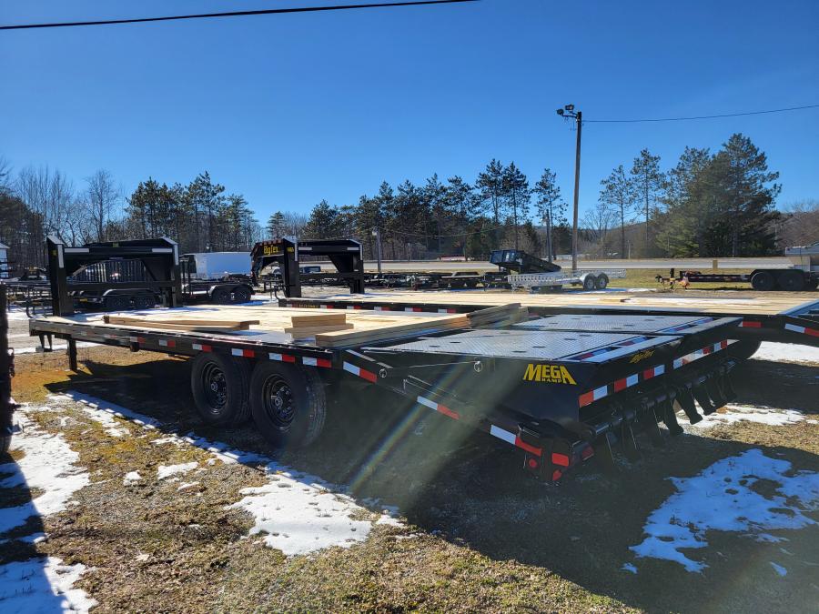 Big Tex 14GN, Gooseneck, 102″ x 33′, 15.9K, Dovetail, Mega Ramps image 1