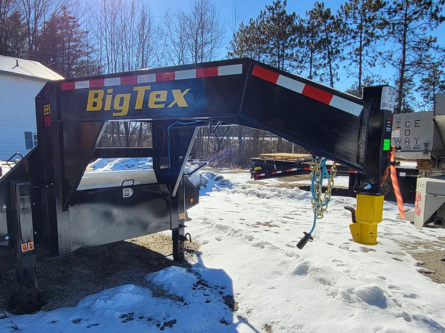 Big Tex 22GN, Gooseneck, 102″ x 35′, 23.9K, Dovetail, Mega Ramps image 2