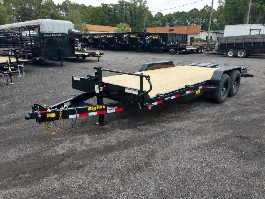 Big Tex 14ET, Equipment, 83" x 18', 14K, Dovetail, Mega Ramps Image 0