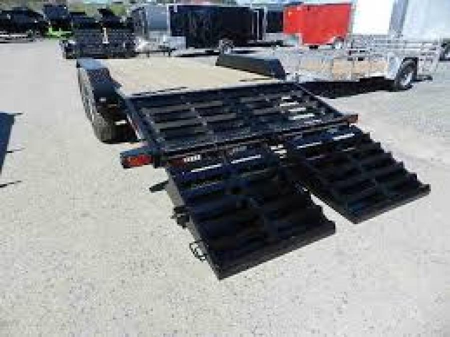 Big Tex 14ET, Equipment, 83" x 18', 14K, Dovetail, Mega Ramps Image 1