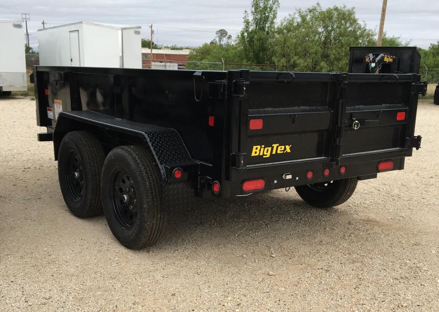 Big Tex 70SR, Dump, 60" x 10', 7K, Double Rear Doors Image 1