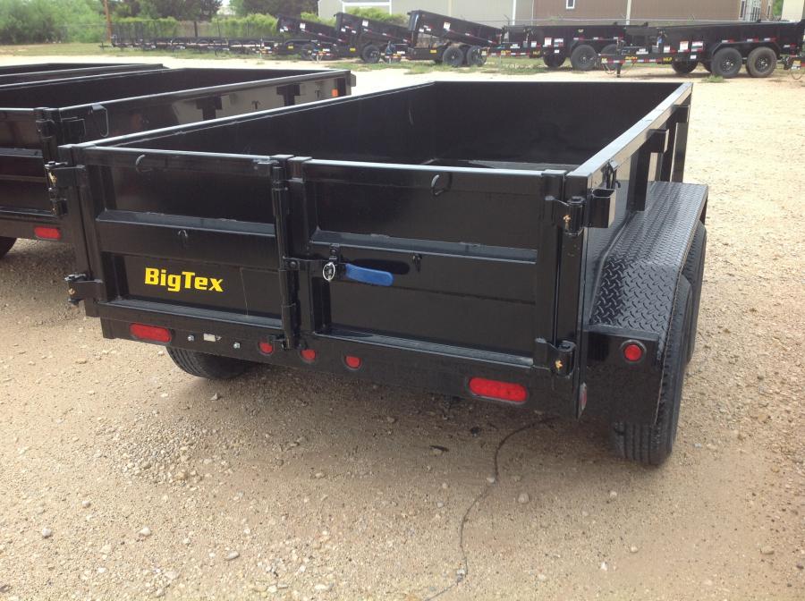 Big Tex 70SR, Dump, 60" x 10', 7K, Double Rear Doors Image 5