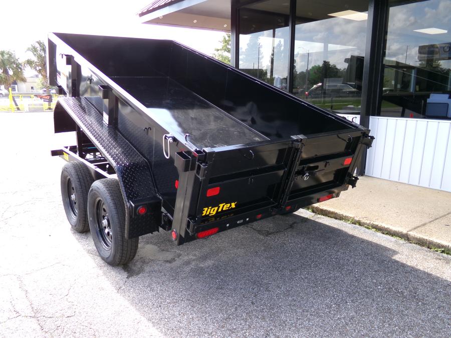 Big Tex 70SR, Dump, 60" x 10', 7K, Double Rear Doors Image 3
