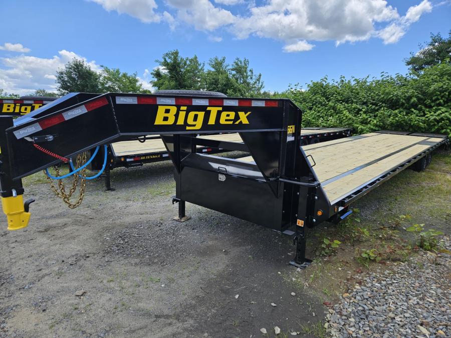 Big Tex 16GN, Gooseneck, 102" x 40', 17.5K, Dovetail, Mega Ramps Image 0