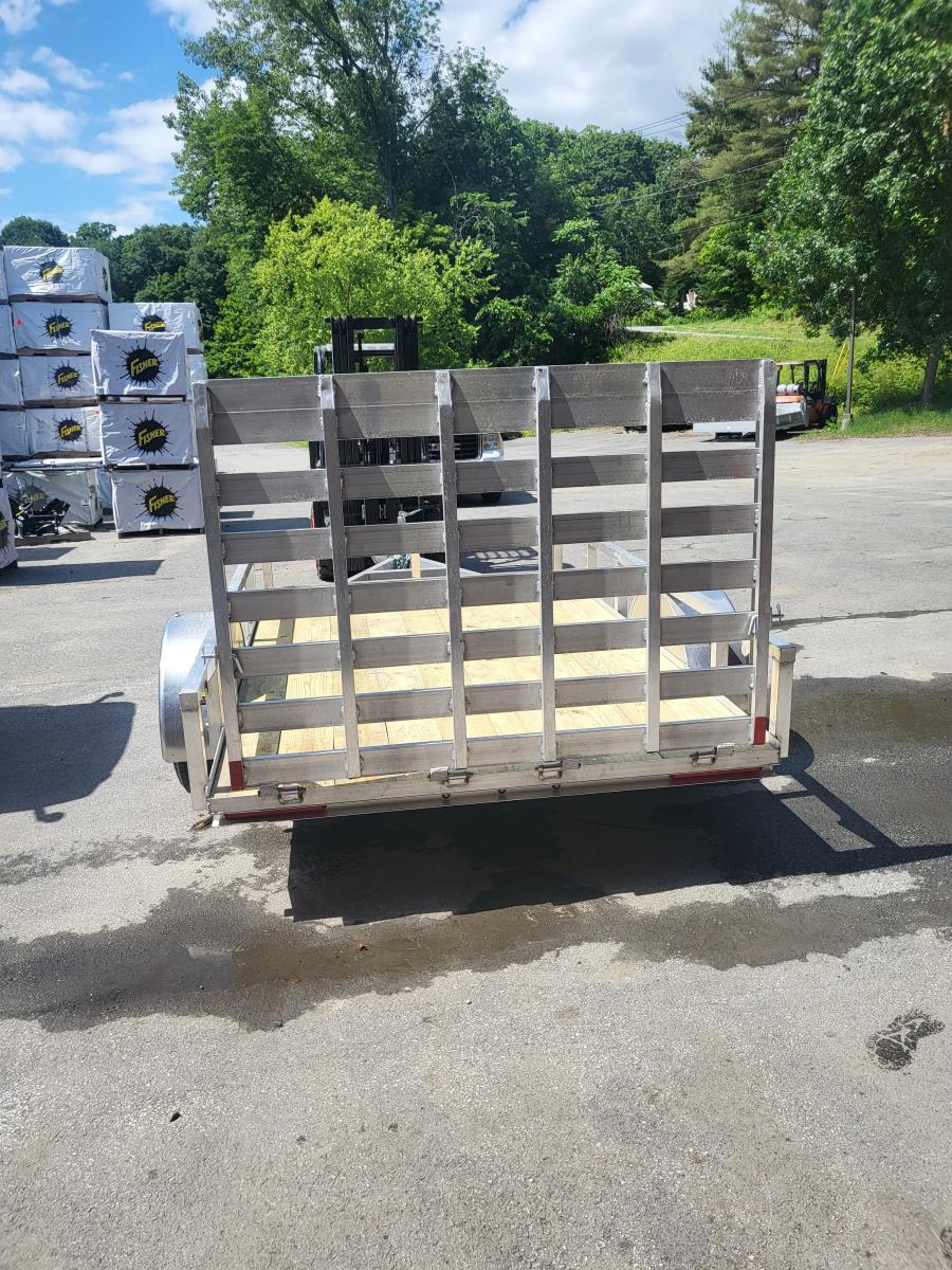 MU80 96" x 14 Over the Axle Bumper Pull Dump Image 1