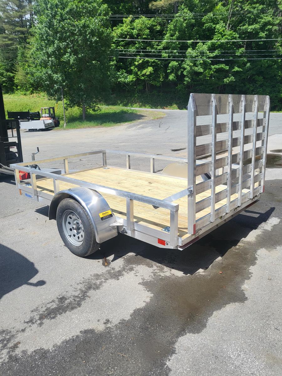 MU80 96" x 14 Over the Axle Bumper Pull Dump Image 2