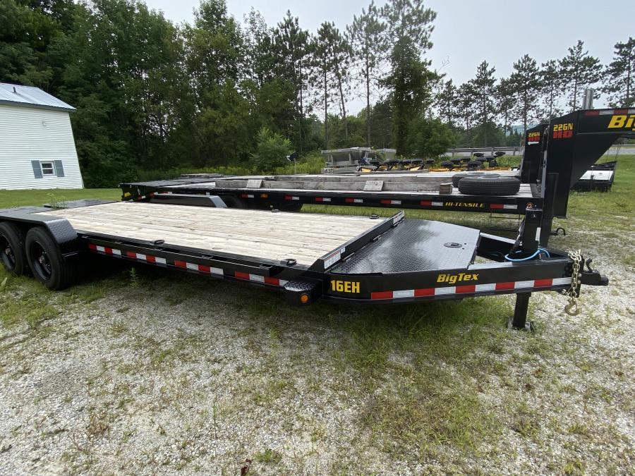 Big Tex 16EH, Equipment, 83″ X 22′, 17.5K, Dovetail, Mega Ramps, X-Series image 0