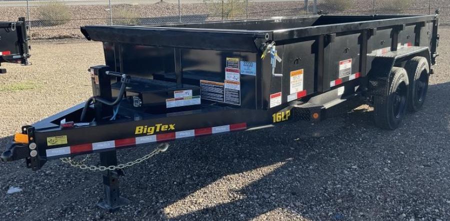 Big Tex 16LP, Dump, 83″ x 16′, 17.5K image 1