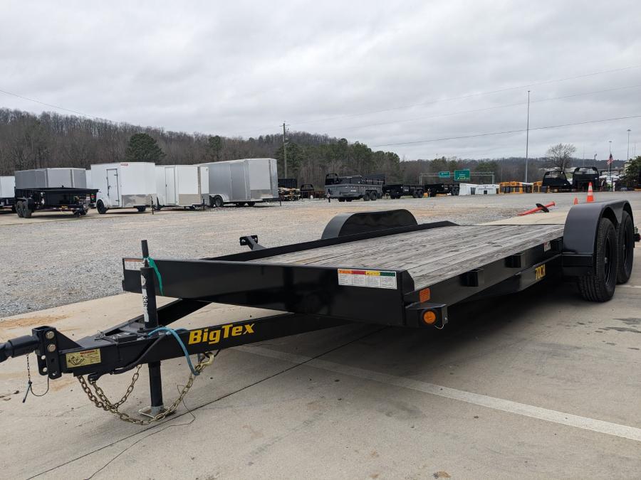 Big Tex 70CH, Car Hauler, 83″ x 20′, 7K, Dovetail image 1