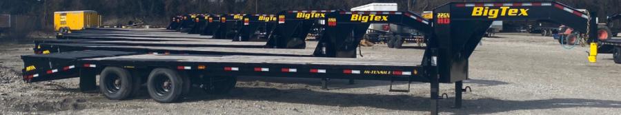 Big Tex 22GN, Gooseneck, 102″ x 40′, 23.9K, Dovetail, Mega Ramps image 0