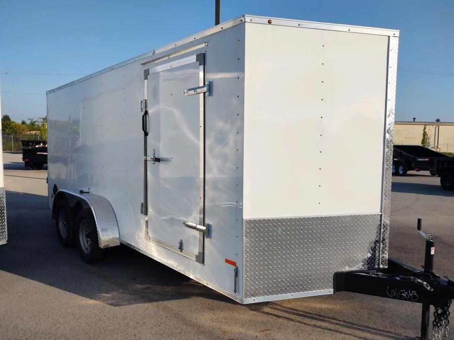 RDLX RDLX 7 x 20 TA FLAT TOP WEDG ENCLOSED TRAILER BY RC Image 0