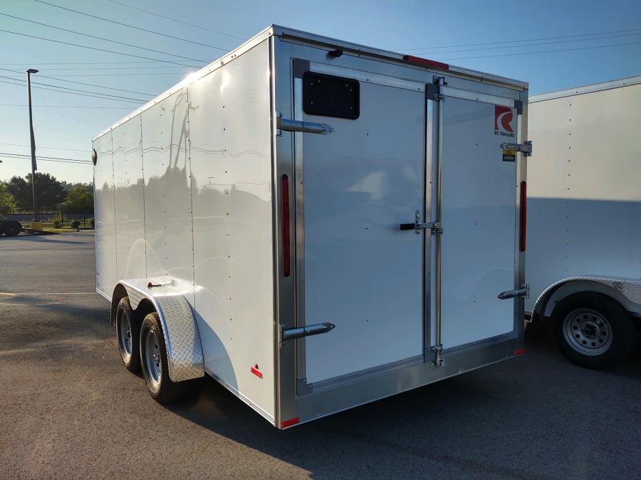 RDLX RDLX 7 x 20 TA FLAT TOP WEDG ENCLOSED TRAILER BY RC Image 1