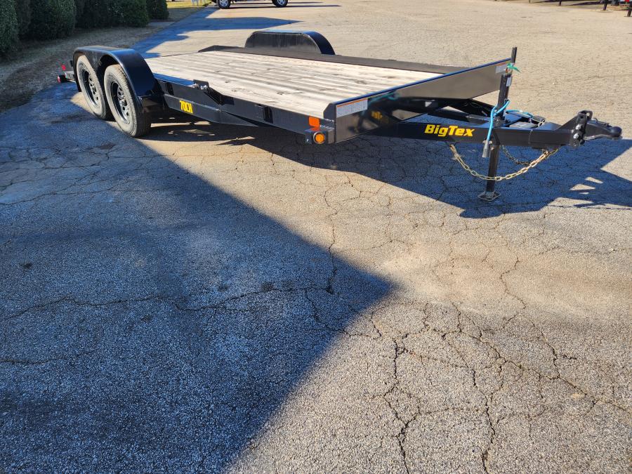 Big Tex 70CH, Car Hauler, 83″ x 18′, 7K, Dovetail image 1