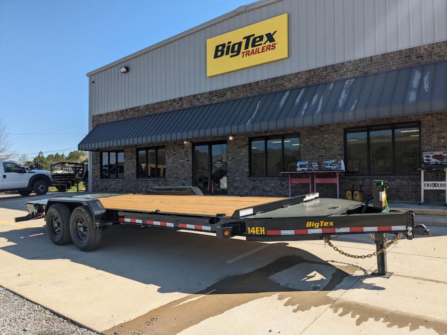 Big Tex 14EH, Equipment, 83″ x 18′, 15.4K, Dovetail, Mega Ramps, X-Series image 0