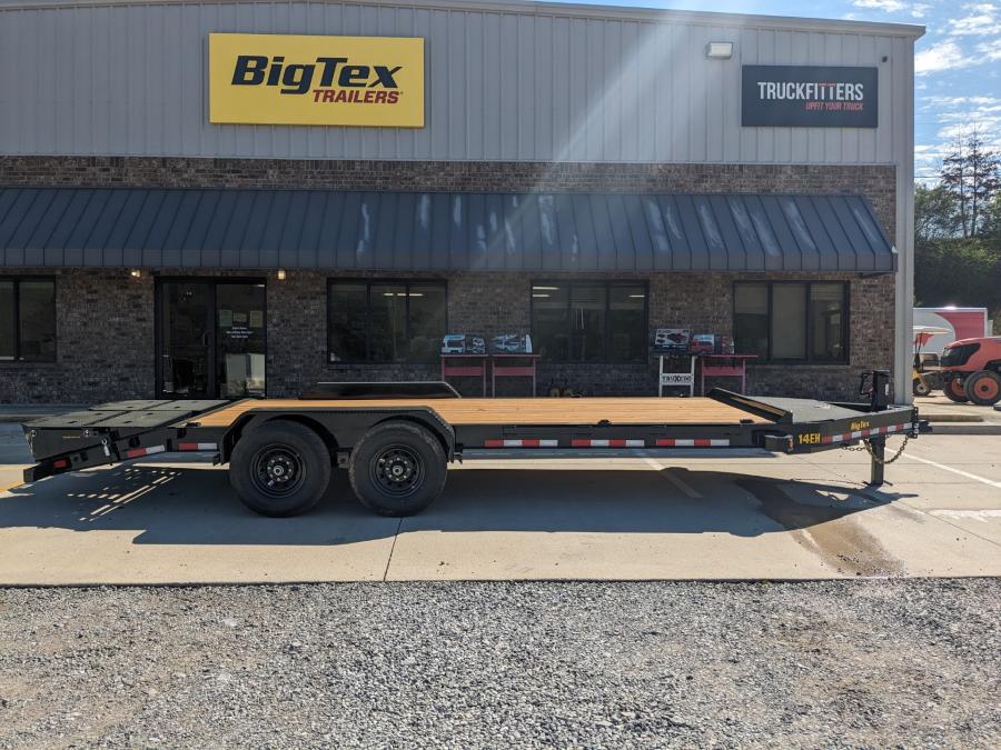 Big Tex 14EH, Equipment, 83″ x 18′, 15.4K, Dovetail, Mega Ramps, X-Series image 3