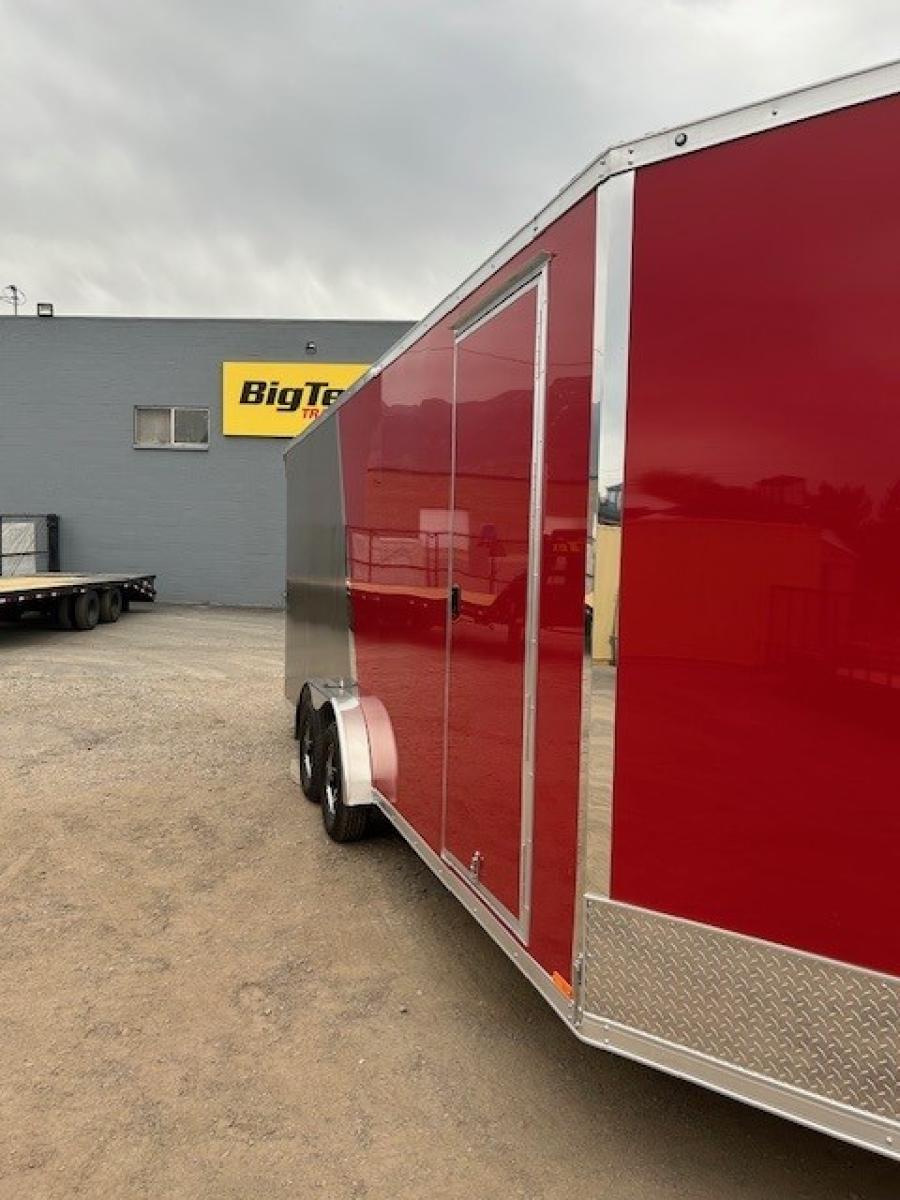 ARST ARST 75X25 TA2 ALUM FLAT TOP ENCLOSED TRAILER BY RC image 1