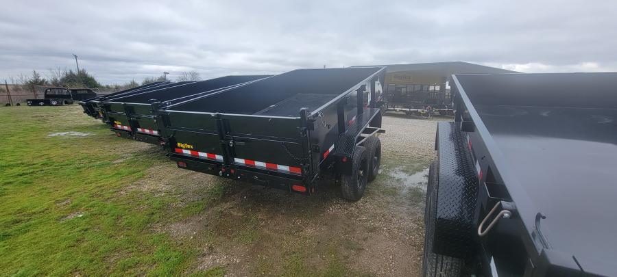 Big Tex 12SR, Dump, 83" x 12', 12K Image 2