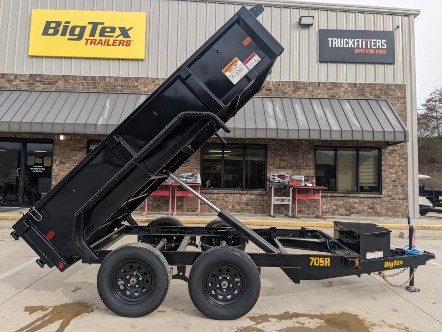 Big Tex 70SR, Dump, 60" x 10', 7K, Double Rear Doors Image 2