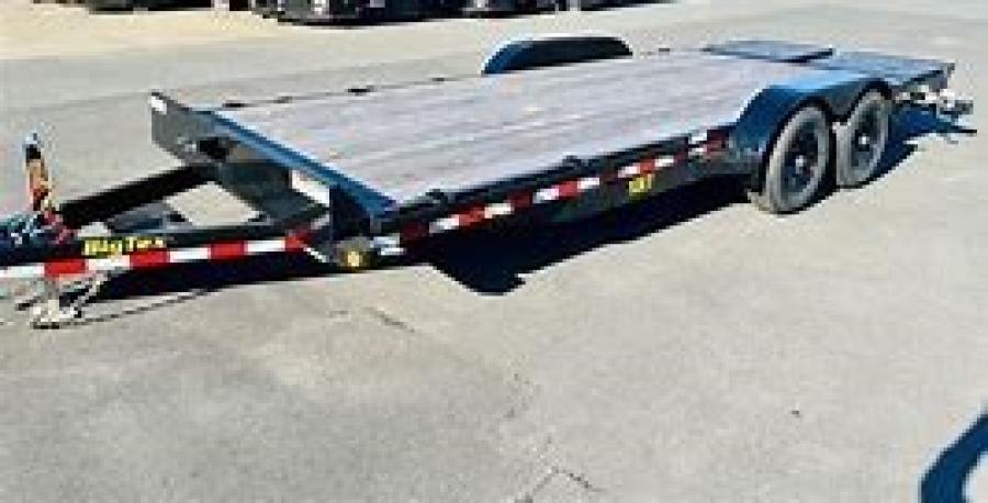 Big Tex 10ET, Equipment, 83″ x 20′, 9.9K, Dovetail, Mega Ramps image 0