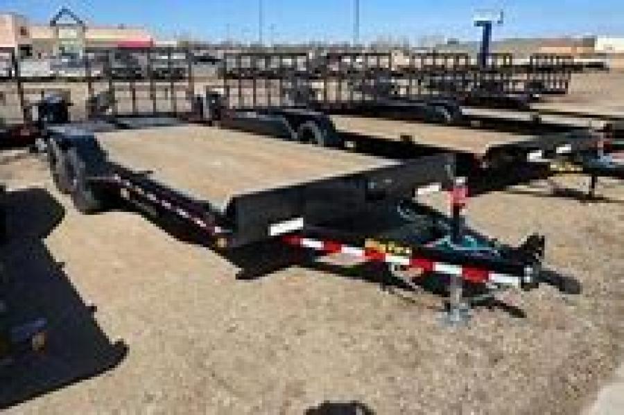 Big Tex 10ET, Equipment, 83″ x 20′, 9.9K, Dovetail, Mega Ramps image 2