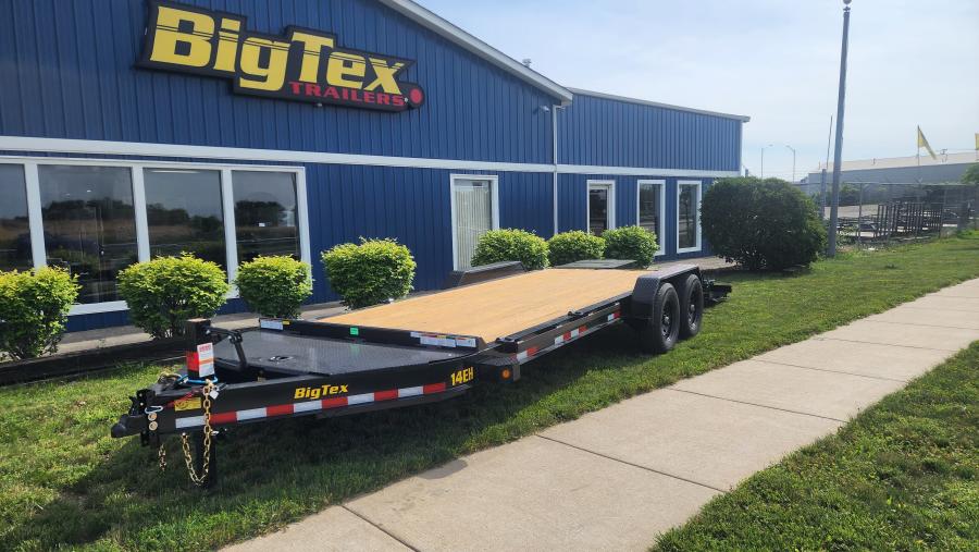Big Tex 14EH, Equipment, 83" x 18', 15.4K, Dovetail, Mega Ramps, X-Series Image 1